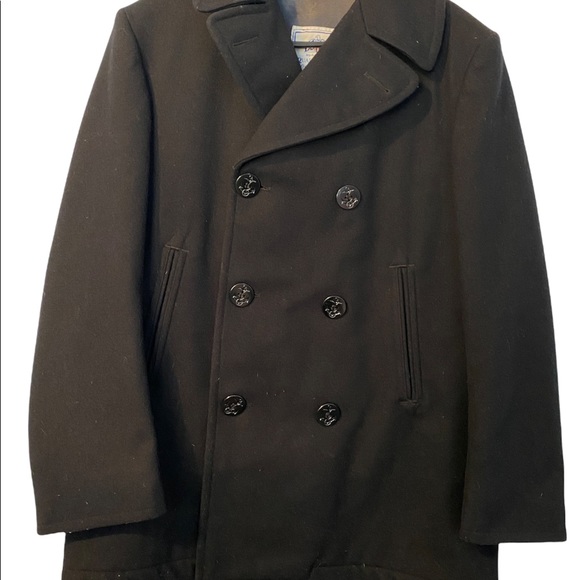 Military grade Pea coat - Picture 1 of 3